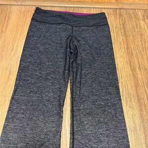 Lululemon Athletica Charcoal Cropped Pants